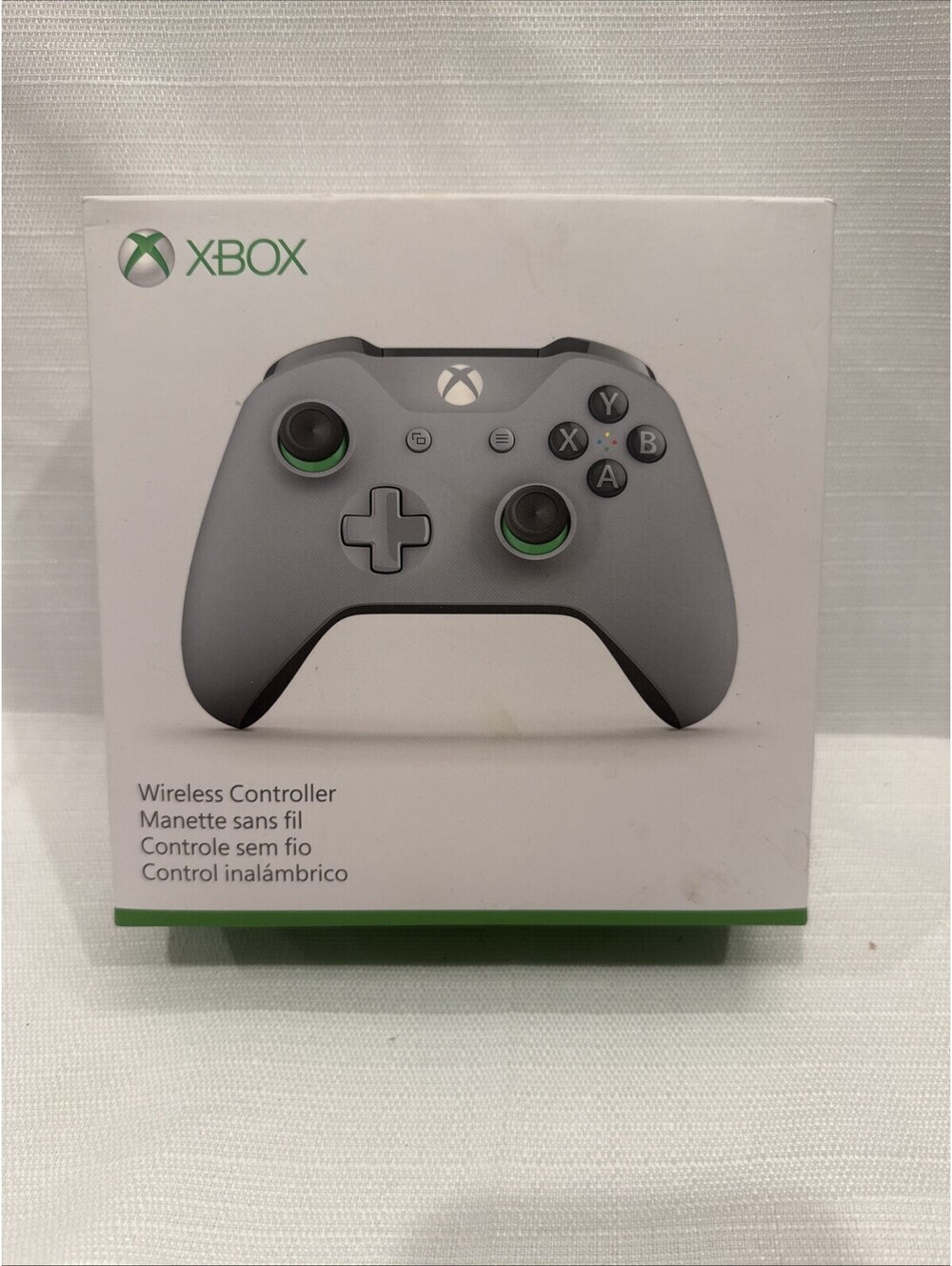 NIB Microsoft Xbox One Wireless Controller - Grey/Green Edition *SEALED NEW*